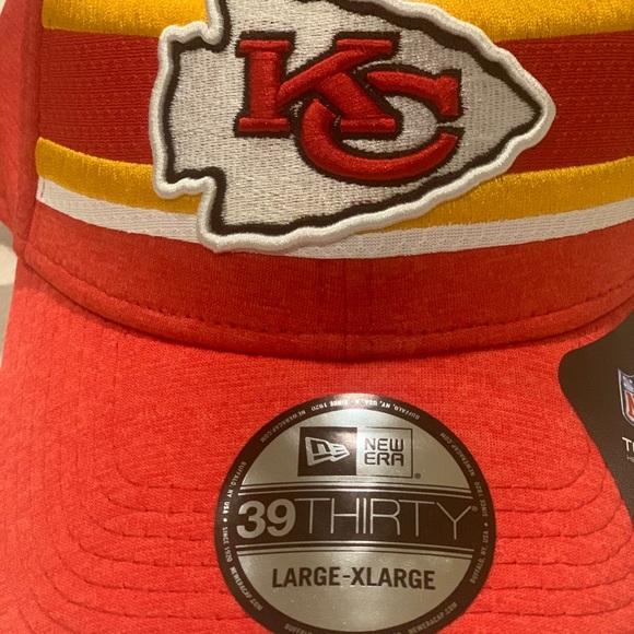 Brand NWT Kansas City Chiefs NFL LG/XL Fitted Hat - Picture 4 of 10